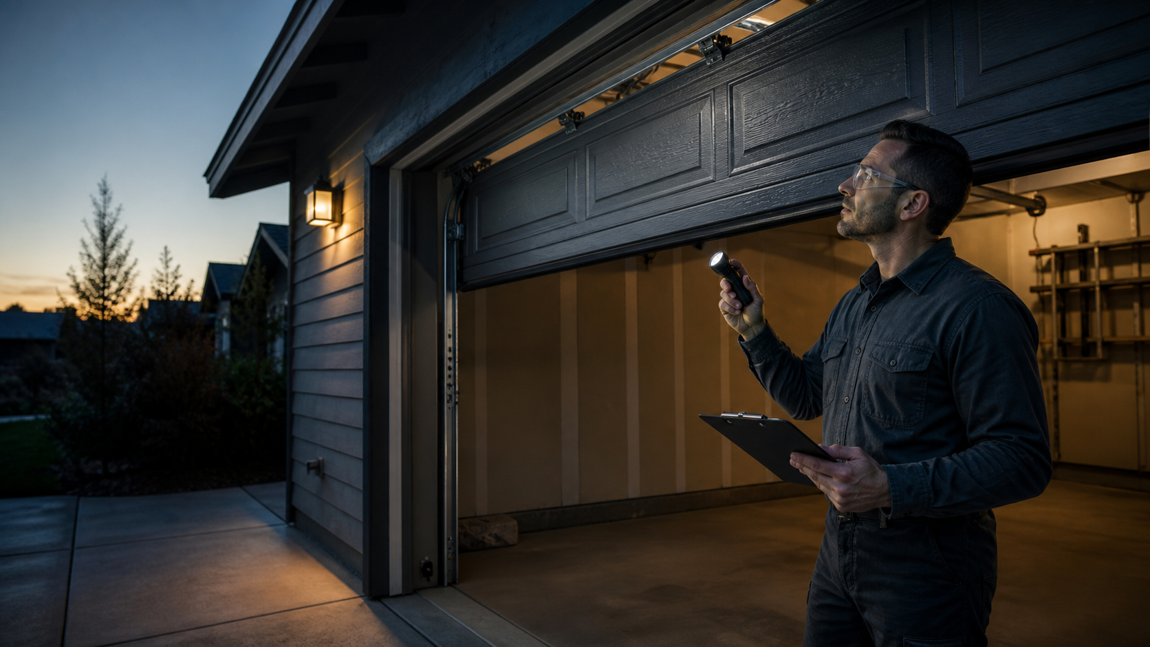 Emergency Garage Door Repairs garage door illustration